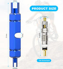 Presta Valve Cores - 10 Pieces - Zinc Alloy - With Extension Wrench - Bicycle Presta Valve Core Removal Kit - Presta Valve Core Replacement Kit - Tire Repair