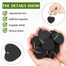 Table Weights - 6 pieces - Heavy Tablecloth Weights - Marble - Tablecloth Weights - Black