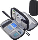 Bag Organizer - Electronics & Accessories Organizer Bag - Cable Organizer Bag - Storage Bag for Cables, Electronics and Accessories - Organizer - Black - 19.5*11*5.5cm - Polyester