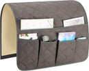 Bed and sofa organizer - Storage - Storage bag - Bed storage - Sofa storage - Bed storage bag - Bedside pocket storage bag gray - Magazine holder - Sofa chair couch - Armrest organizer - 50*90cm