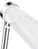 Shower head - 5 jet types - Wellness - 5 spray modes - silver - Better skin - Hand shower - Antibacterial - Anti-limescale protection - Anti-rust