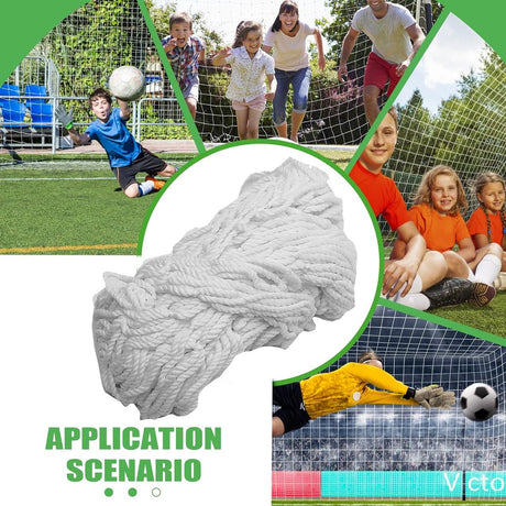 Soccer Net (Net Only) - 3x2M - Replacement net for soccer goals