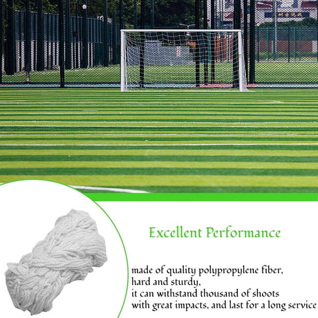 Soccer Net (Net Only) - 3x2M - Replacement net for soccer goals