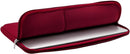 Laptop sleeve - 13 inch - 2-piece - Laptop bag - Suitable for 13 inch laptop - with extra case - Red