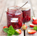 Self-adhesive jam stickers - 250 pieces - 2 pieces - Ideal for jam jars - Labels - Kitchen label - spice jar labels