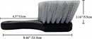Tire brush - rim brush - Tire brush - Tire polish - Rim brush - Rim cleaner - Exterior Wheel Brush Tire Cleaner - black - Brush with short handle - PP - 215 × 55 × 55mm