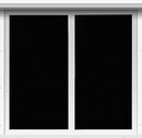 Window Film - Blackout Window Film - Blackout Window Film - Sun Protection - Anti-Peep - Adhesive Window Film - Blackout Cloth - Black - Including Squeegee - Easy Installation - Window Sticker - 45x100cm - Supplied with Self-Adhesive Backing