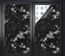 Window film - Blackout window film - Blackout window film - Sun protection - Anti-glare - Adhesive window film - Blackout cloth - Black - Including scraper - Easy installation - Window sticker - 45x100cm - Supplied with self-adhesive backing - A