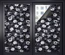Window Film - Blackout Window Film - Blackout Window Film - Sun Protection - Anti-glare - Adhesive Window Film - Blackout Cloth - Black - Including scraper - Easy installation - Window sticker - 45x100cm - Supplied with self-adhesive backing - F