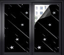 Window film - Blackout window film - Blackout window film - Sun protection - Anti-glare - Adhesive window film - Blackout cloth - Black - Including scraper - Easy installation - Window sticker - 45x100cm - Supplied with self-adhesive backing - G
