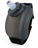 Wrist water bottle, sports cup, 200ml, silicone, hands-free, black