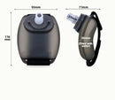 Wrist water bottle, sports cup, 200ml, silicone, hands-free, black