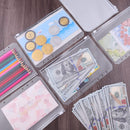 Folder - 18 Pieces - A5 Zip Bags - PVC - Waterproof - Folder Binders for 6-Ring Folders - Folder Binders - Zipper Bags for Documents - A5 Show Bag - Binder Bags - For Storage and Organization at Home, in the Office and at School - 21×15cm - Transparent