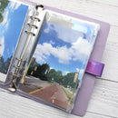 Folder - 18 Pieces - A5 Zip Bags - PVC - Waterproof - Folder Binders for 6-Ring Folders - Folder Binders - Zipper Bags for Documents - A5 Show Bag - Binder Bags - For Storage and Organization at Home, in the Office and at School - 21×15cm - Transparent