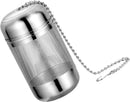2 pcs - Stainless Steel Herb Ball Stainless Steel Tea Infuser Lazy Tea Infuser Bags for Boiling Tea Infusers for Loose Tea Screw Thread Tea Strainers Brine Basket Mesh Tea Household Soup