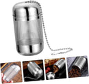 2 pcs - Stainless Steel Herb Ball Stainless Steel Tea Infuser Lazy Tea Infuser Bags for Boiling Tea Infusers for Loose Tea Screw Thread Tea Strainers Brine Basket Mesh Tea Household Soup