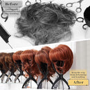2 pieces - Wig holder - Wig holder Wig stand - Portable wig stand - Mannequin head for women and men - black - 35*18cm - plastic