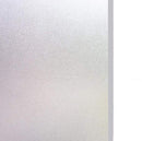 Window film - Easy installation - Glue-free adhesive film for windows and bathrooms - Static - 45cm*3m - white - PVC - Frosted