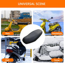 Seat cover for electric vehicles and motorcycles - Waterproof - Scratch-resistant - PU - 60*80 cm - Black