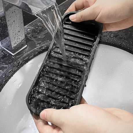 Sink organizer - Countertop and Kitchen Organizer - Sink Organizer - Countertop Organizer - Kitchen Organizers - 230*90mm - Black - Silicone
