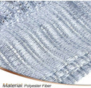 Fly screen curtain - Door curtain - Glitter mosquito net - Anti-fly door curtain - 100 x 200 cm - With silver thread - Polyester - white - Decorative curtain - Mosquito net
