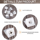 120 Pieces - Wedges - Screw Fastener - Cabinet Installation Kit - Drawer Back Supports - Drawer Repair Kit with Screws - Furniture Drawer Sagging Repair Mend Mending Wedges - Cabinet Shelf Support - Shelf Support - White