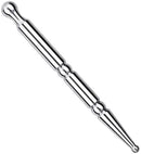 Pressure point pen - Trigger point acupressure pen - Stainless steel - Acupuncture rod - Meridian dredging rod - Manual - For back, shoulders, legs - 125*12mm - Silver