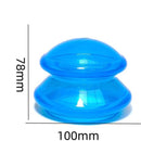 4-piece Cupping cup - Cupping cups - silicone cups - Cupping Set - Cupping For Cellulite - vacuum cup - For reducing cellulite anti-aging relieves pain and joints for buttocks, neck, body - black