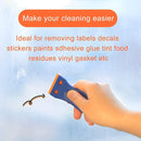 Cleaning Scraper - 4 Pieces (With 100 Blades) - Ceramic Hob Scraper/Car Film Scraper - Glass Scraper - Hob Scraper