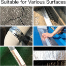 Waterproof sealing tape - Aluminum foil tape - Butyl tape - Tape - Aluminum tape - Extra strong tape - 5M - silver