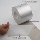 Waterproof sealing tape - Aluminum foil tape - Butyl tape - Tape - Aluminum tape - Extra strong tape - 5M - silver