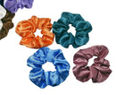 40 pieces silk hair scrunchies - satin hair elastics - hair scrunchies, hair ropes, scrunchies for women and girls, hair accessories - Scrunchies Velvet - Mega Pack Hair Accessory Hair Elastic Hair Bun