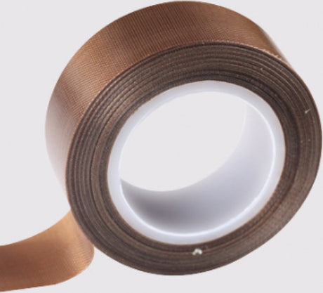 Heat Resistant Tape - Brown - Reliable Bond - Galvanized Silicone Insulating Tape - Teflon - 30mm*10m*0.18mm