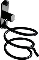 Hairdryer holder - Hairdryer holder - Hairdryer holder - Black - Aluminum - Wall mount - Universal - 120*95*95mm
