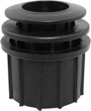 Set of 3 - Parasol base adapter inserts - Reduction rings - 48/38/32 mm center column - Replacement parts for parasol bases - Mounting for outdoor parasol pole