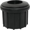 Set of 3 - Parasol base adapter inserts - Reduction rings - 48/38/32 mm center column - Replacement parts for parasol bases - Mounting for outdoor parasol pole
