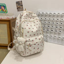 Backpack - School Bag - Backpack - Girl Backpack - School Backpack - School Bag - Tablet Backpack - 20 Liters - Strawberries