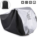 Protective cover - 3 bicycles - Saddle cover - Storage bag - 210D - All weather - 200*105*110 cm(L) - waterproof - dustproof - UV protection - Cover