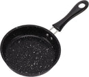 Frying pan - Ø 12cm - Skillet - iron - black - even conduction - Non-stick - Ergonomic handle - for various heat sources