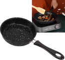 Frying pan - Ø 12cm - Skillet - iron - black - even conduction - Non-stick - Ergonomic handle - for various heat sources