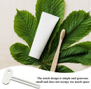 Toothpaste Squeezer - 4 pieces - Tube Squeezer - Stainless steel - silver - key-shaped - Environmentally friendly - Ergonomic design - Suitable for toothpaste, creams, gels