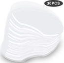 30 pieces - Face shield - Face shield - Splash shield - Face mask - safety mask - Face shield - Transparent - Hair No in eyes - For salon supplies, eyelash extensions