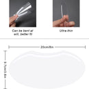 30 pieces - Face shield - Face shield - Splash shield - Face mask - safety mask - Face shield - Transparent - Hair No in eyes - For salon supplies, eyelash extensions
