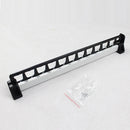 Clothes Hanger - 1 Piece - Hanger - Hanging Hooks - 315mm - Extendable - Pull Out Closet Wardrobe Rail Organizer Metal - For 12 Hangers Pack - Black