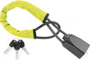 Steering Wheel Lock - Belt Lock - with 3 Keys - Yellow - Universal - Steering Wheel Anti-Theft Device - for Car Security - for Most Vehicles, Trucks, SUVs, Vans