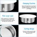 Chimney hood - Stainless steel - Pipe hood - Ø 148 mm - Base diameter: 122 mm - Depth 45 mm - Prevents foreign objects from entering - Prevents odor formation