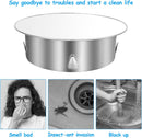 Chimney hood - Stainless steel - Pipe hood - Ø 148 mm - Base diameter: 122 mm - Depth 45 mm - Prevents foreign objects from entering - Prevents odor formation