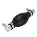 Siphon pump - Hand pump - Oil pump - Siphon pump - Fuel - One-way valve - For boat engine, camper, tractor, motorhome - Black - No hose