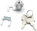 Letterbox lock - Cam lock - Cabinet lock - Cam lock - Security cabinet lock - Cylinder lock - 21.5 mm - Zinc alloy - With key - For Cabinet, Cabinet door, Filing cabinet, Letterboxes, Drawer cabinet