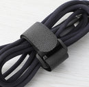 Cable organizer - 40 pieces - 200 x 2 mm - Black - Nylon - Velcro - Cable ties - Tie-wraps - Cable management - Cable ties Velcro - Cable holder - With plastic buckle - Adjustable